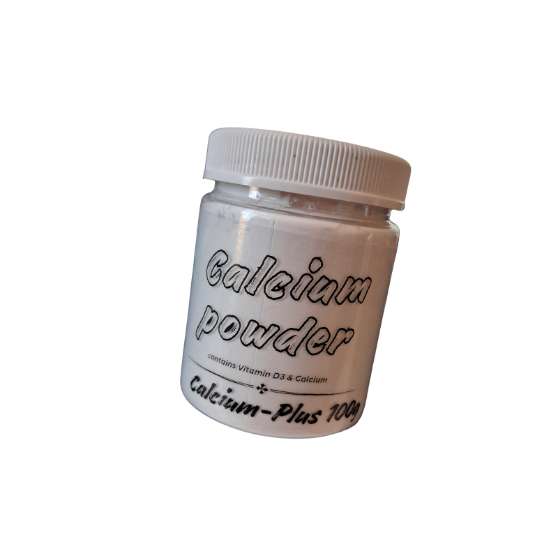 Calcium Plus Powder for all Reptiles -100g with D3 – x3 Pets Store